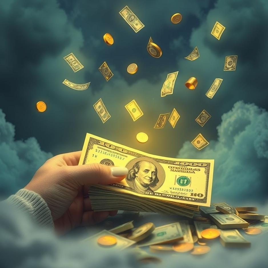 Dream : Counting and seeing money in a dream