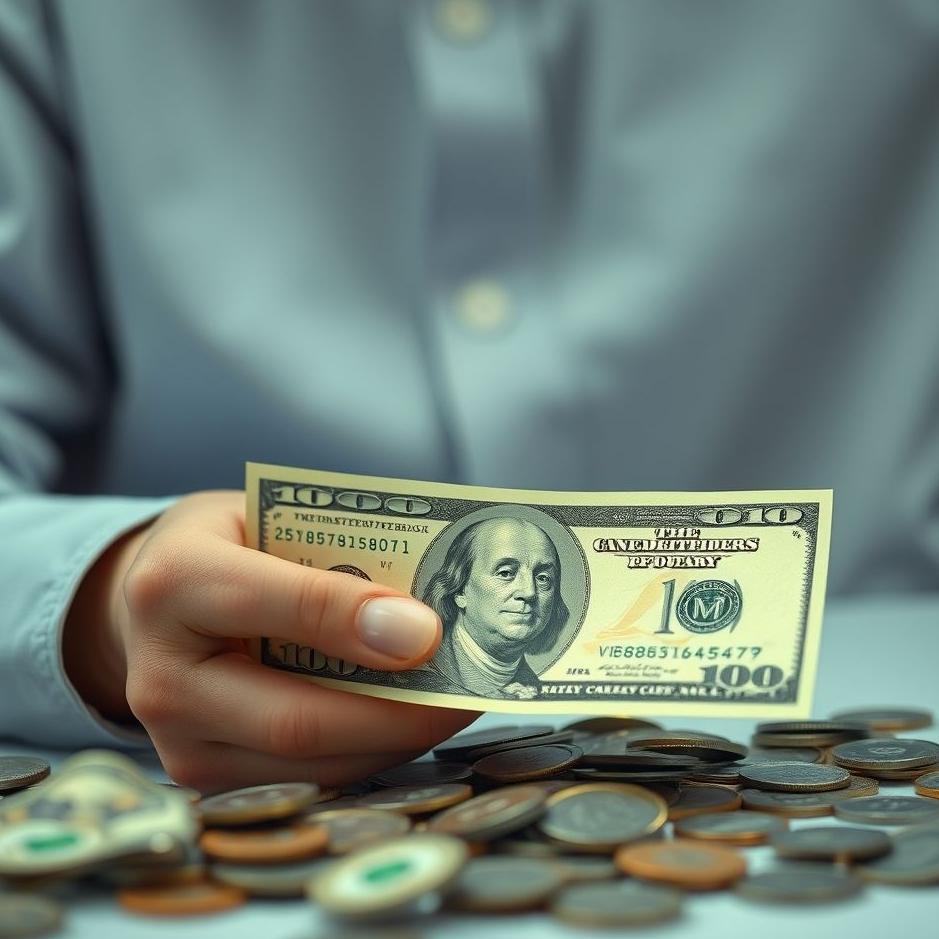 Dream : Counting fake money in a dream