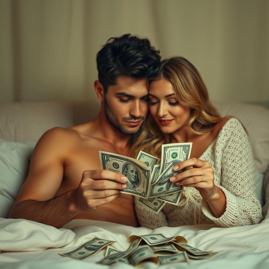 Dream : Counting money with your ex-lover in a dream