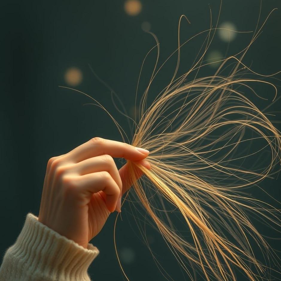 Dream : Counting strands of hair in a dream