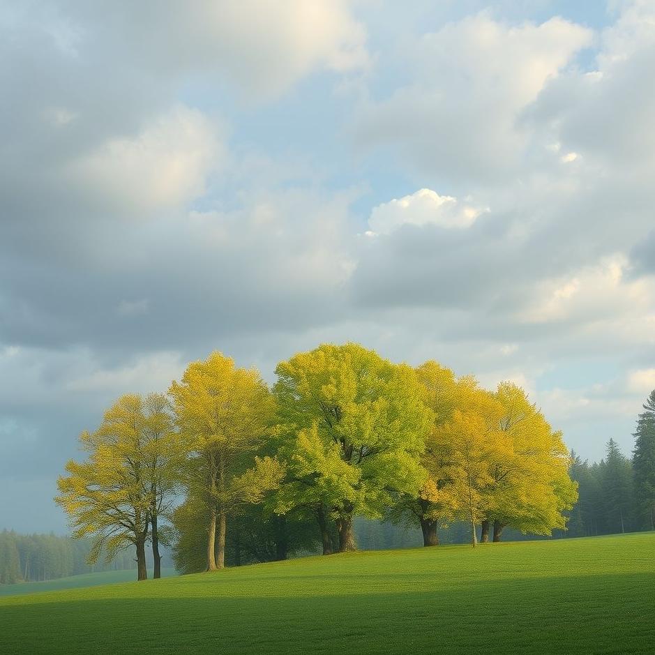 Dream : Counting trees in the dream