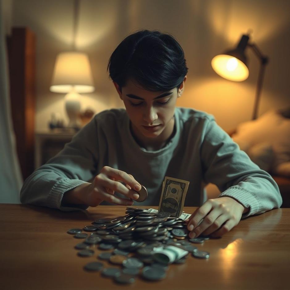 Dream : Counting your own money in a dream