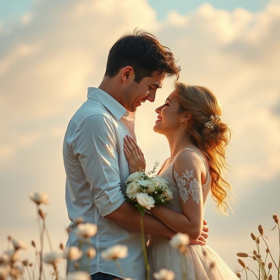 Dream : Couple in love in a dream