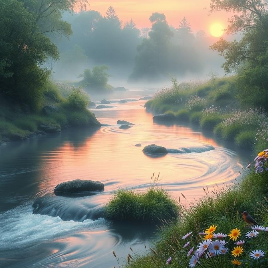 Dream : Cover the flowing water in the dream