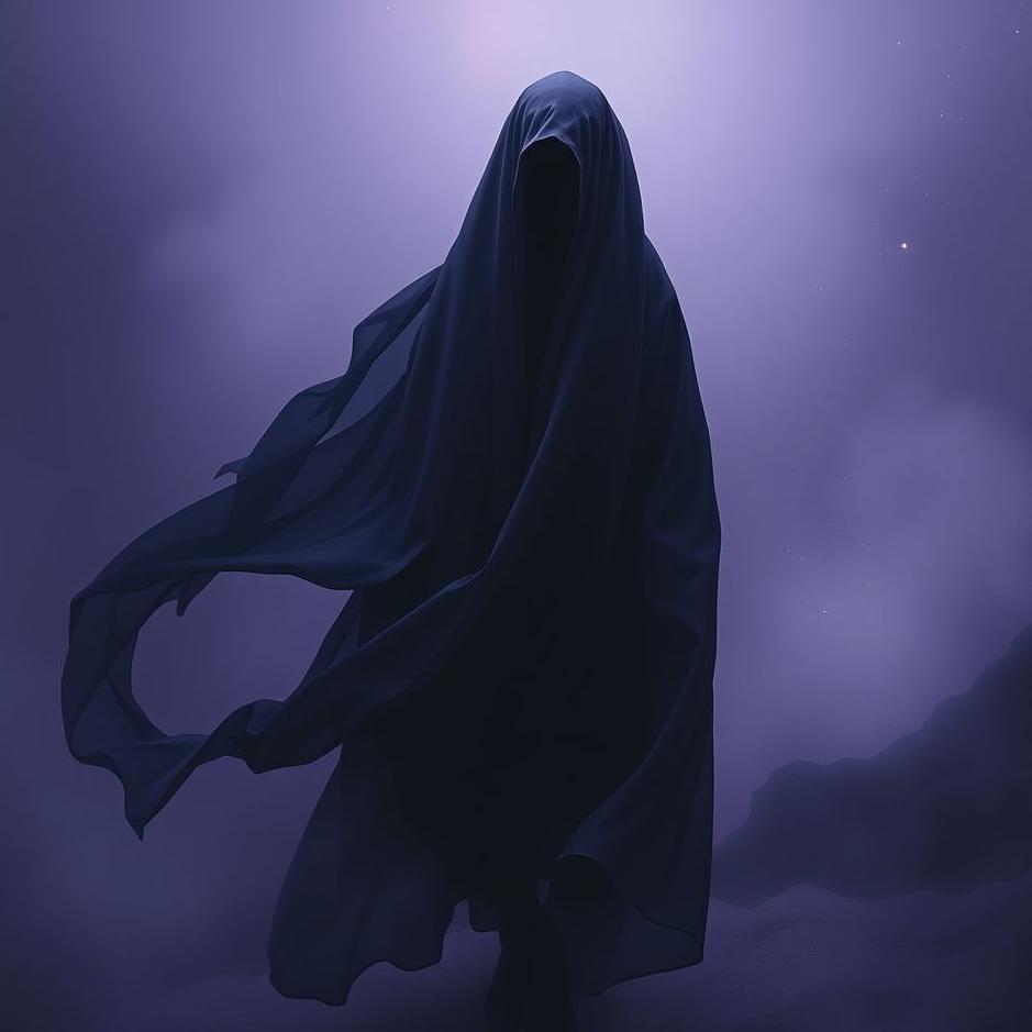 Dream : Covered with a black cloth in a dream