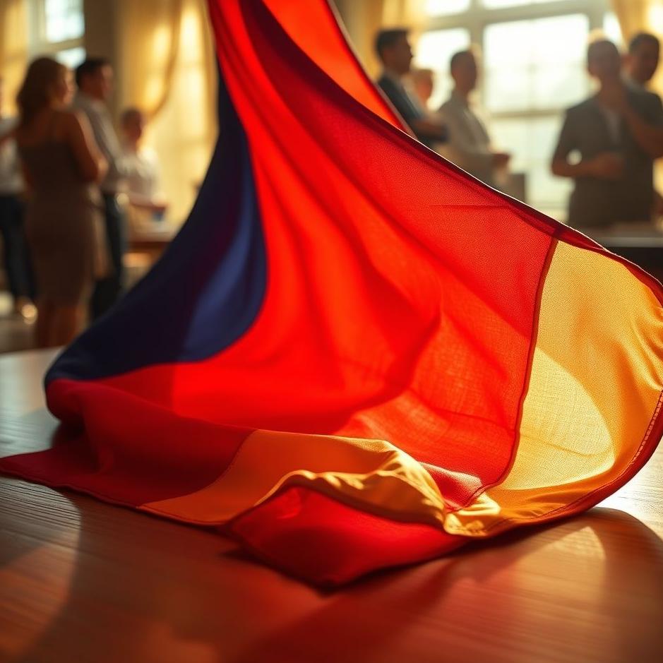 Dream : Covering a Flag 