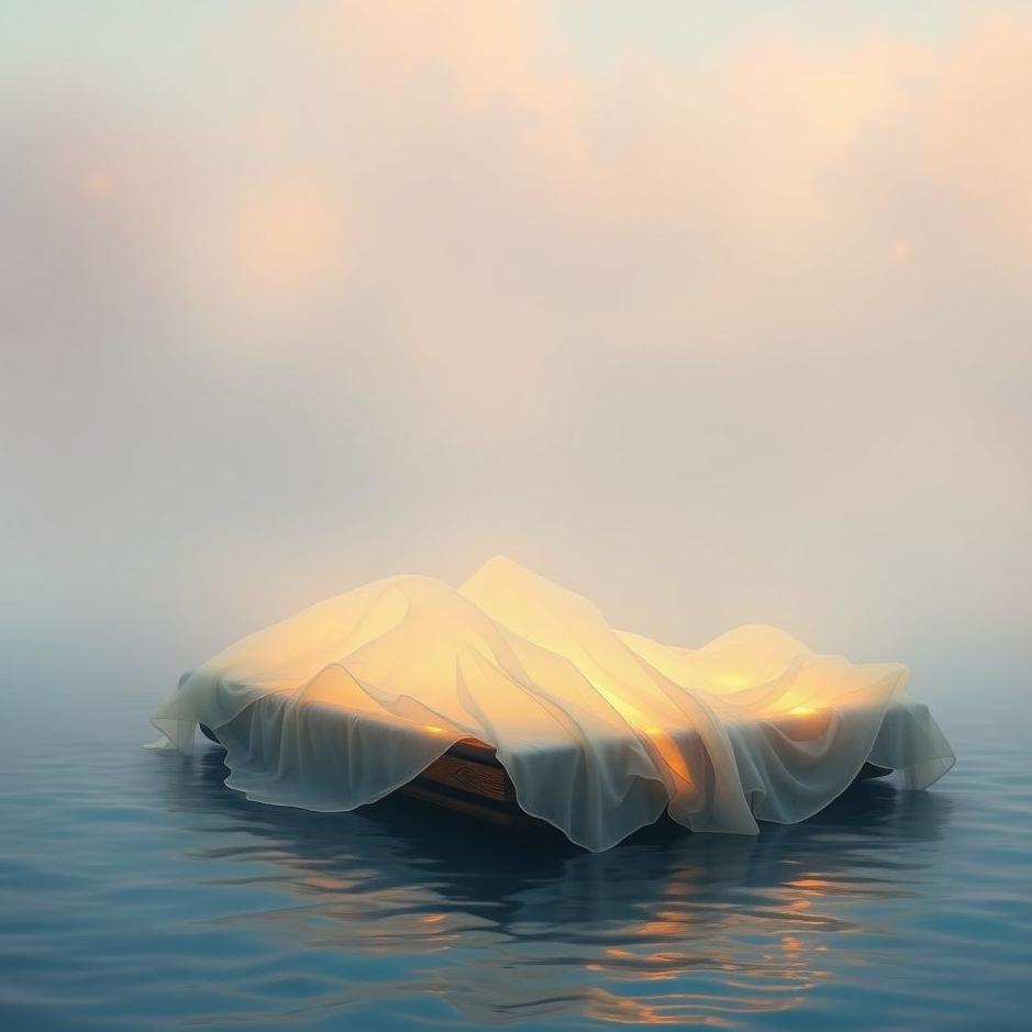 Dream : Covering a raft in a dream
