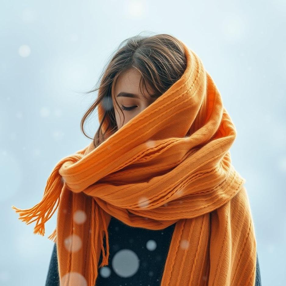 Dream : Covering a scarf in a dream
