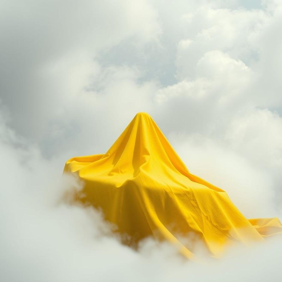 Dream : Covering a yellow cloth in a dream