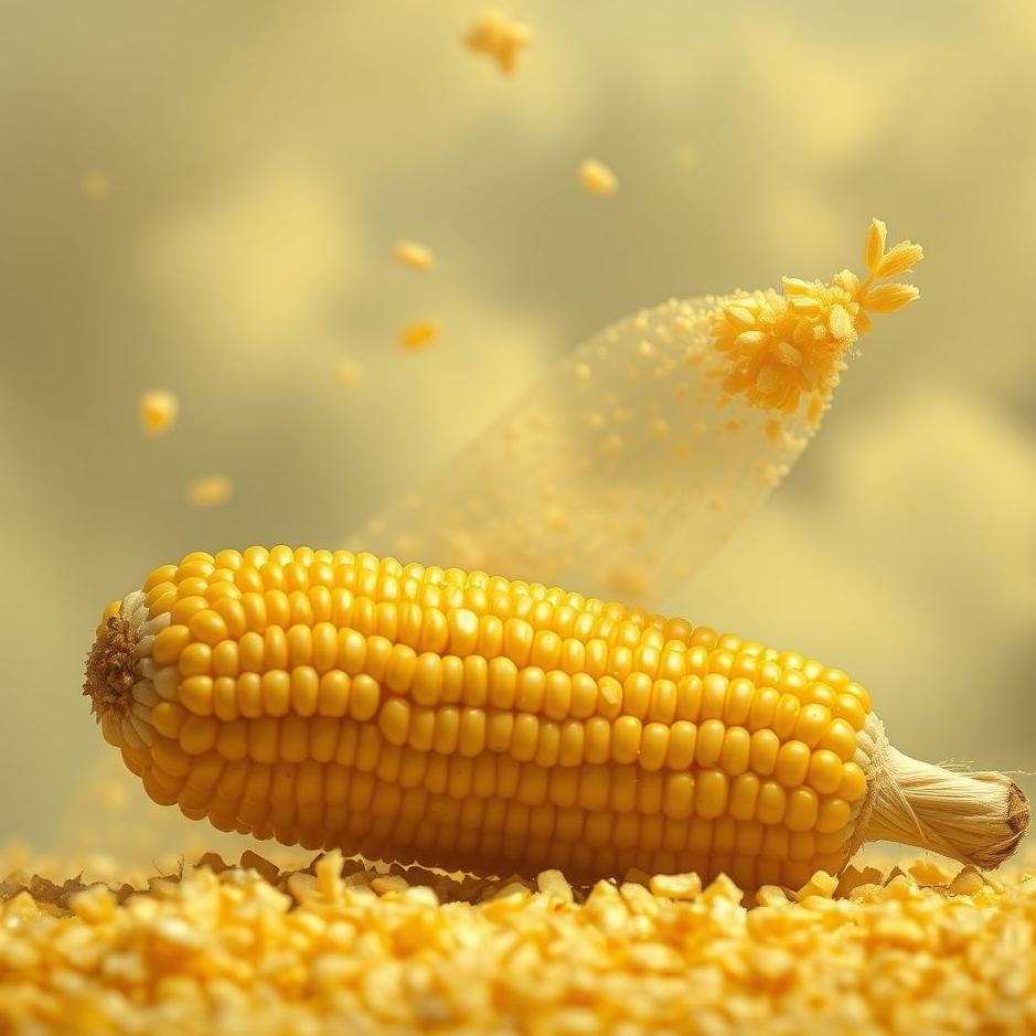 Dream : Cracked corn in a dream