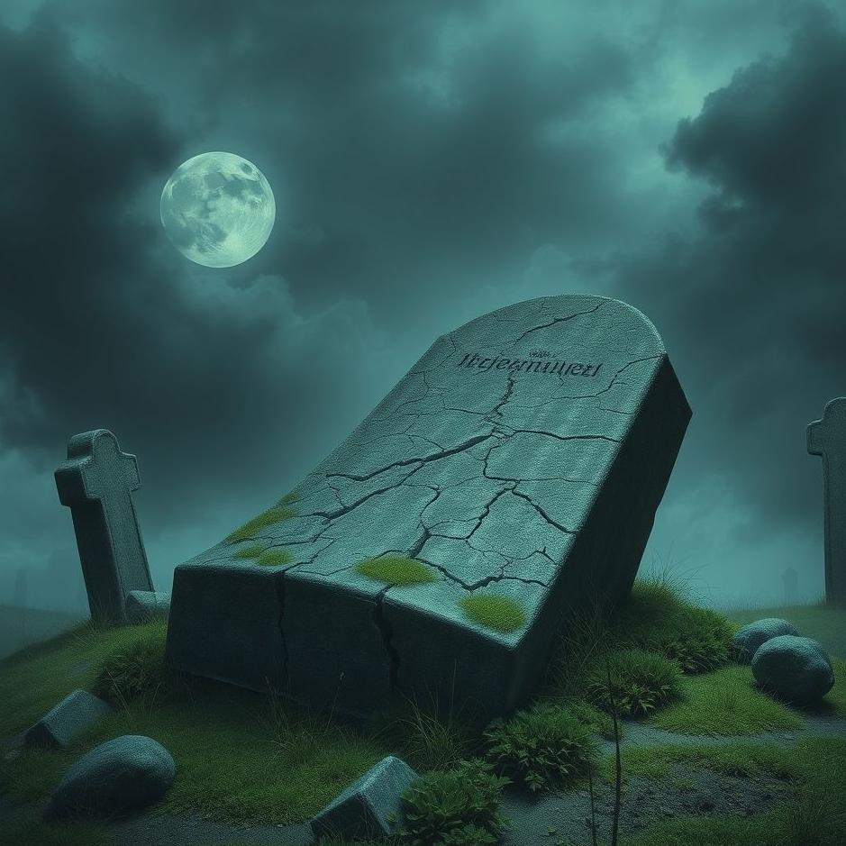 Dream : Cracked grave in a dream