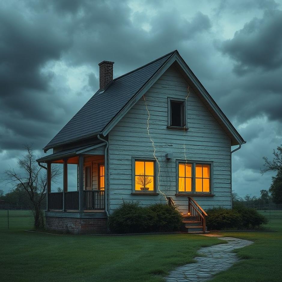 Dream : Cracks in the house in a dream