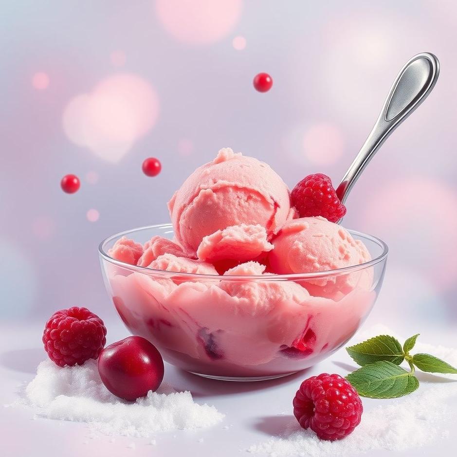 Dream : Cranberry sherbet in a dream