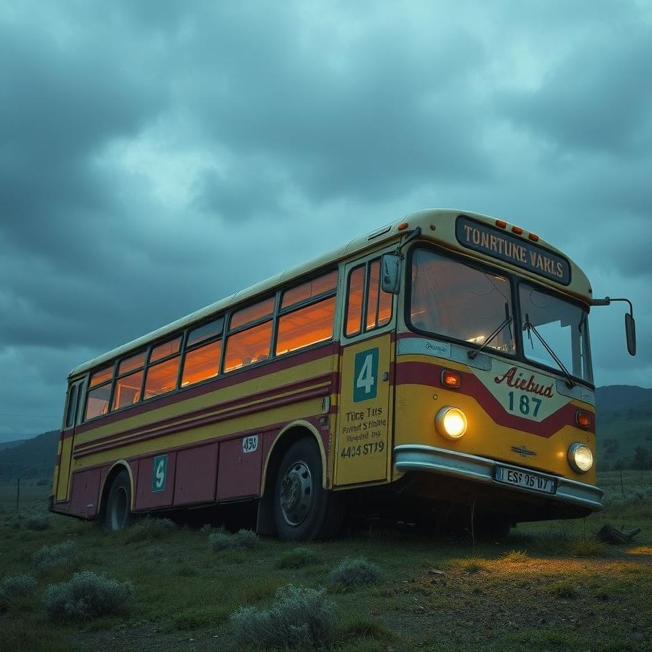 Dream : Crashed bus in a dream