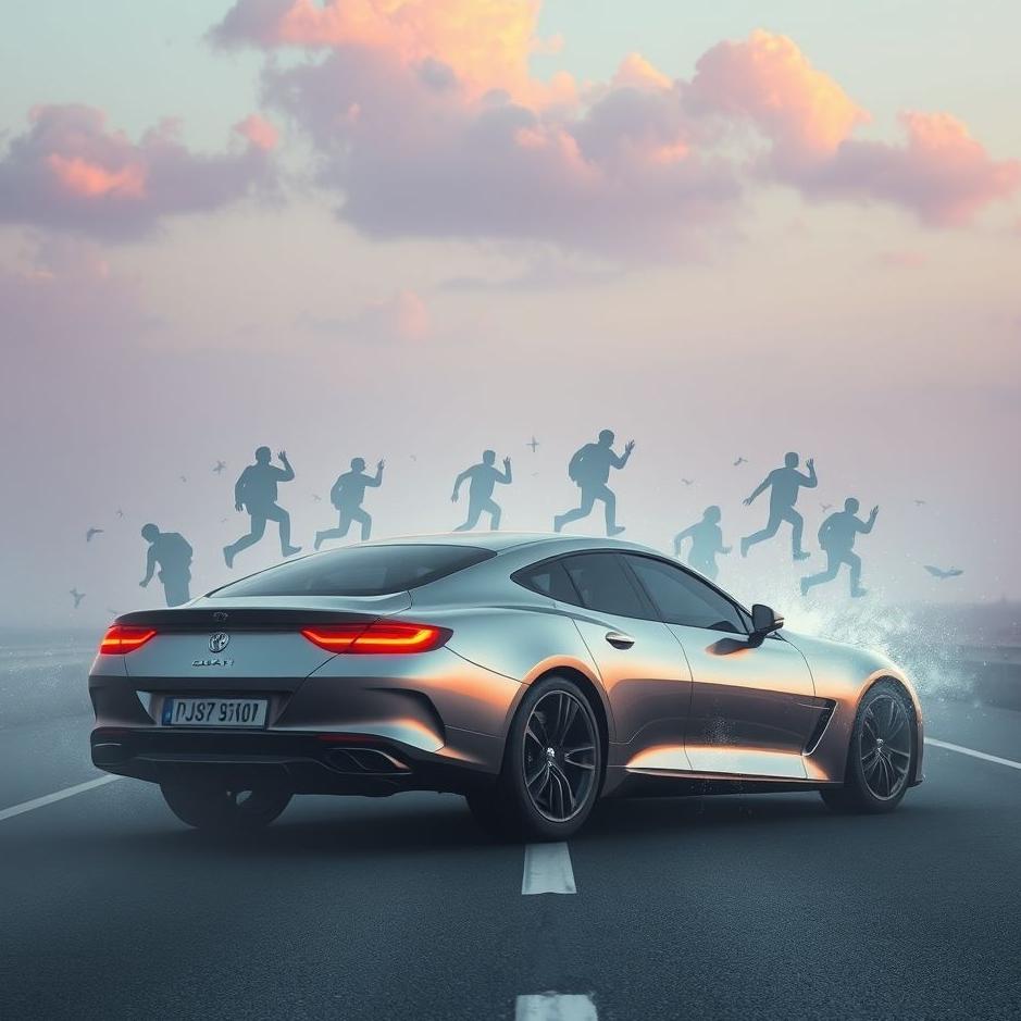 Dream : Crashes on the car in the dream