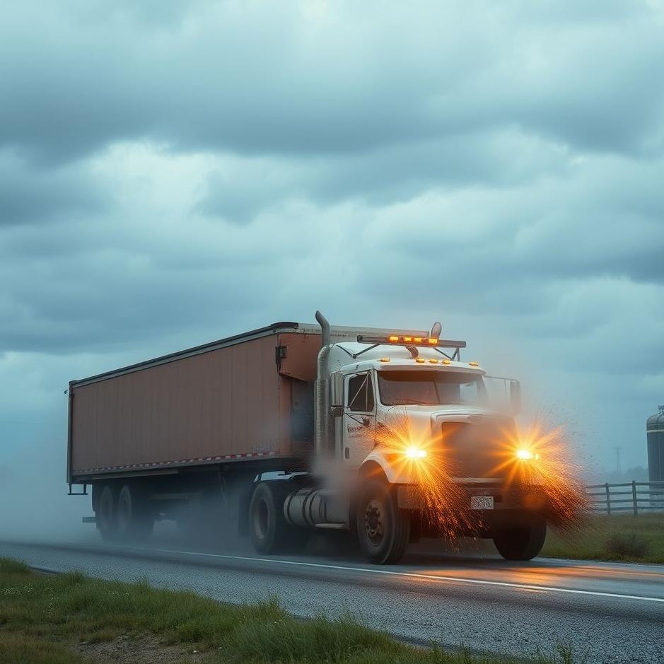 Dream : Crashing a truck in a dream