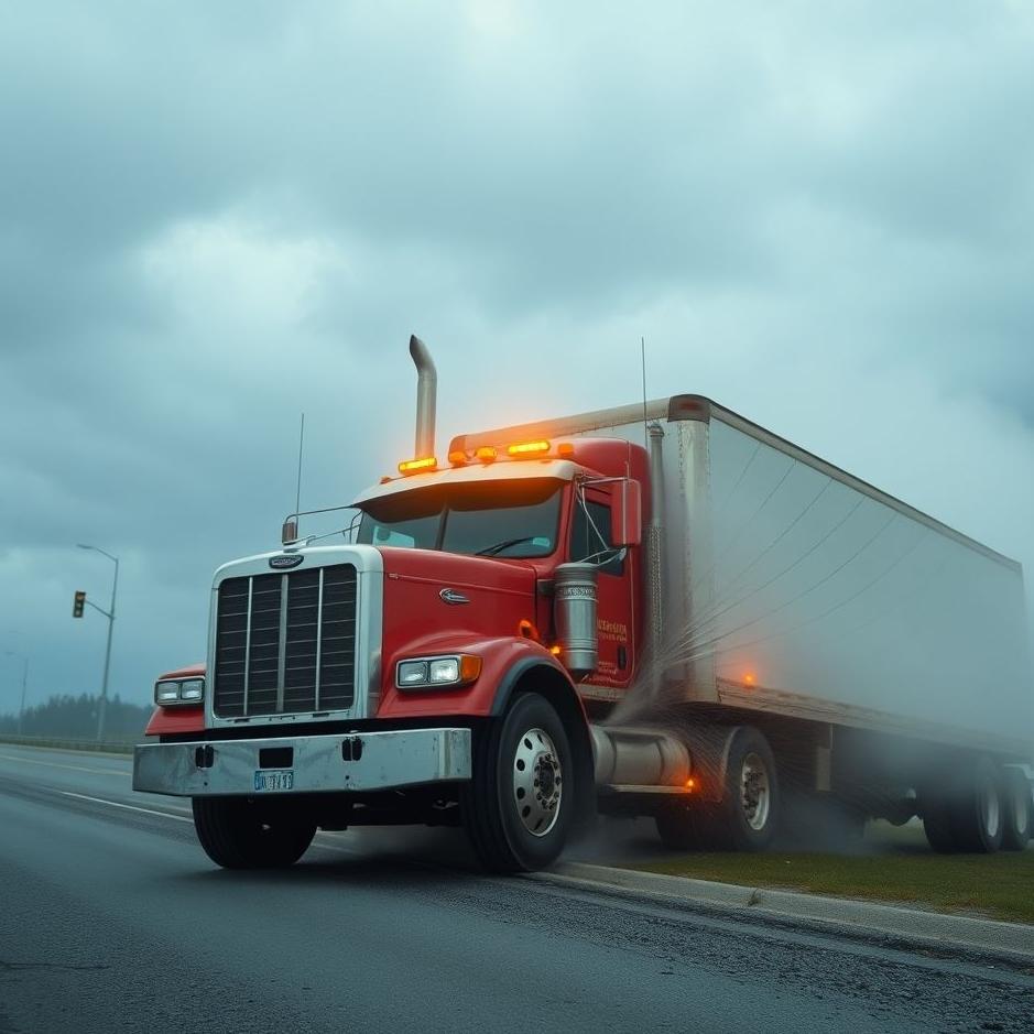 Dream : Crashing into a truck in a dream