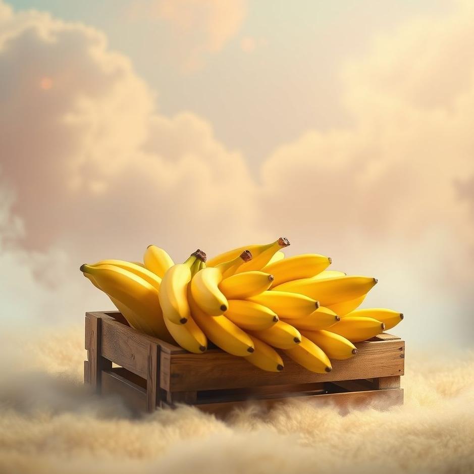 Dream : Crate of bananas in a dream
