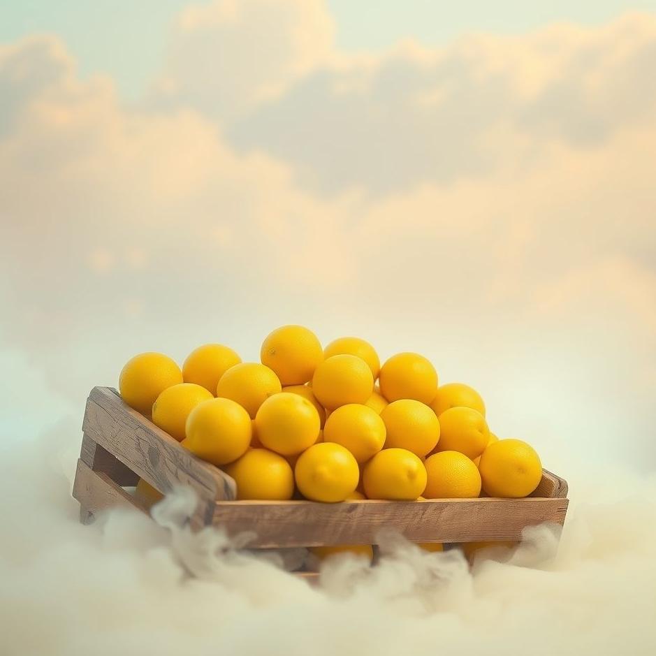 Dream : Crate of lemons in a dream