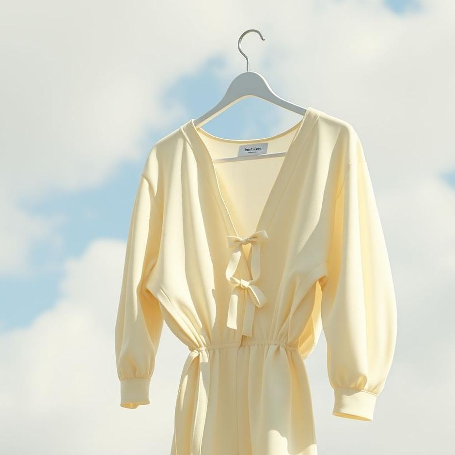 Dream : Cream clothes in a dream