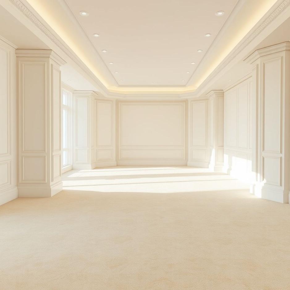 Dream : Cream-colored carpet in a dream