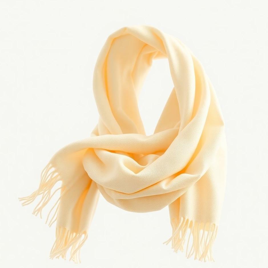 Dream : Cream-colored scarf in a dream