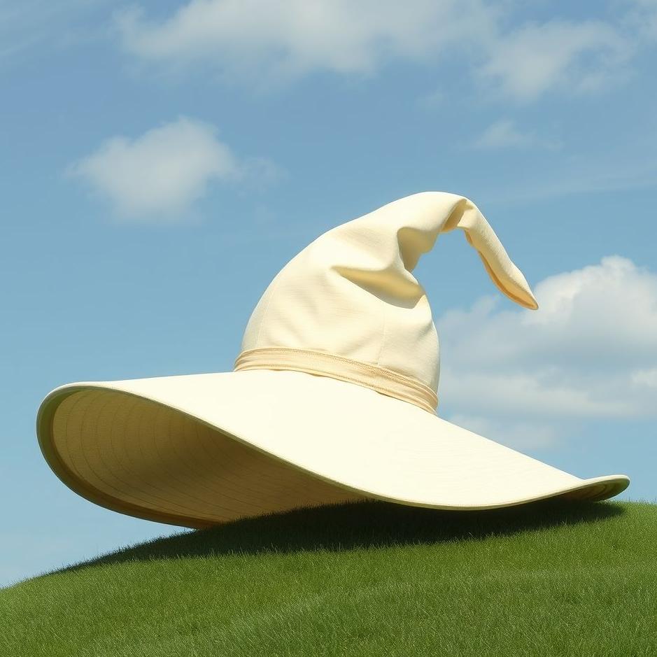 Dream : Cream hat in a dream
