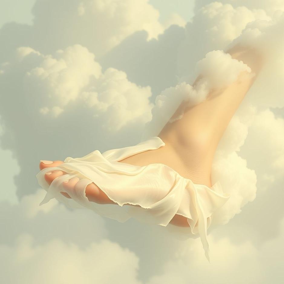 Dream Dictionary : Cream rides on the foot in the dream