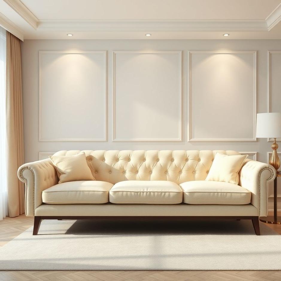 Dream : Cream sofa in a dream