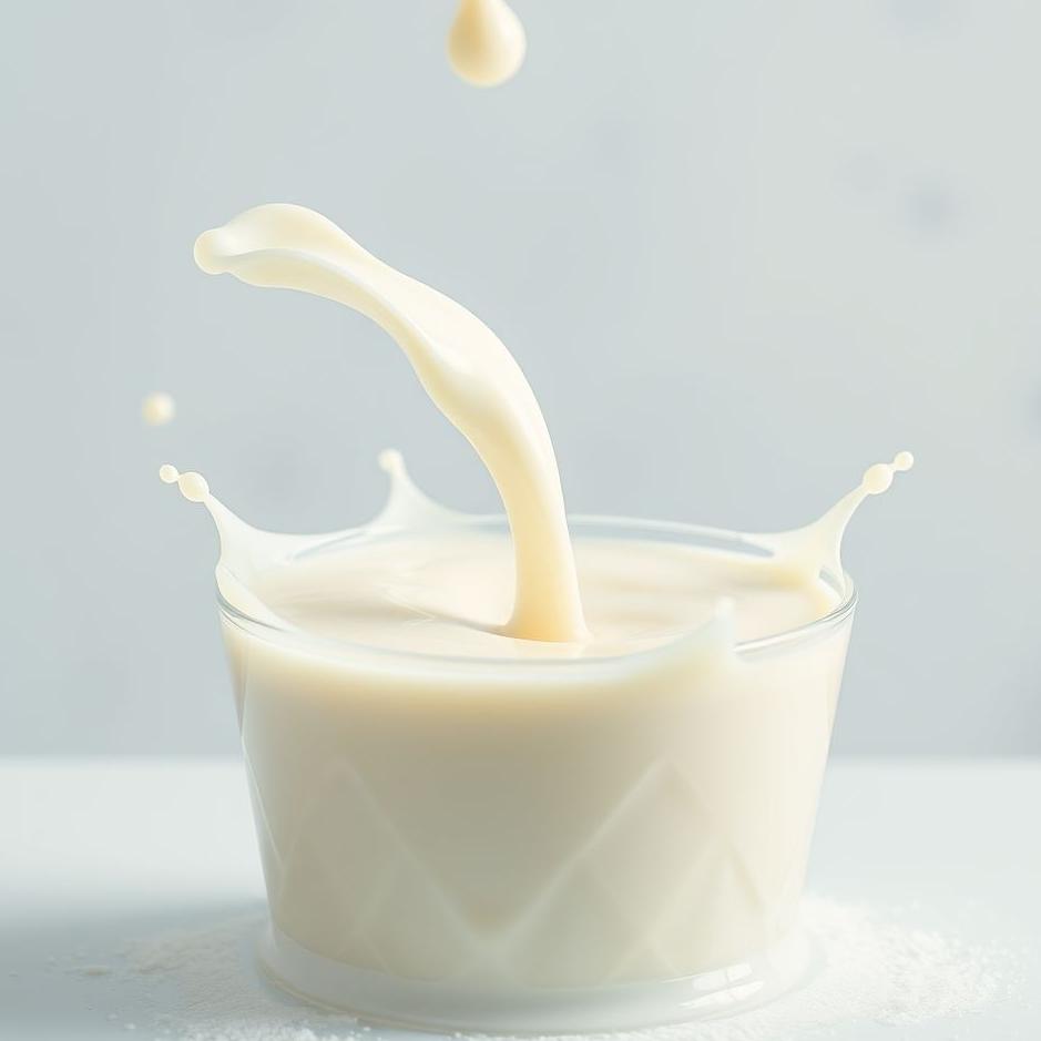 Dream : Creamy milk in a dream