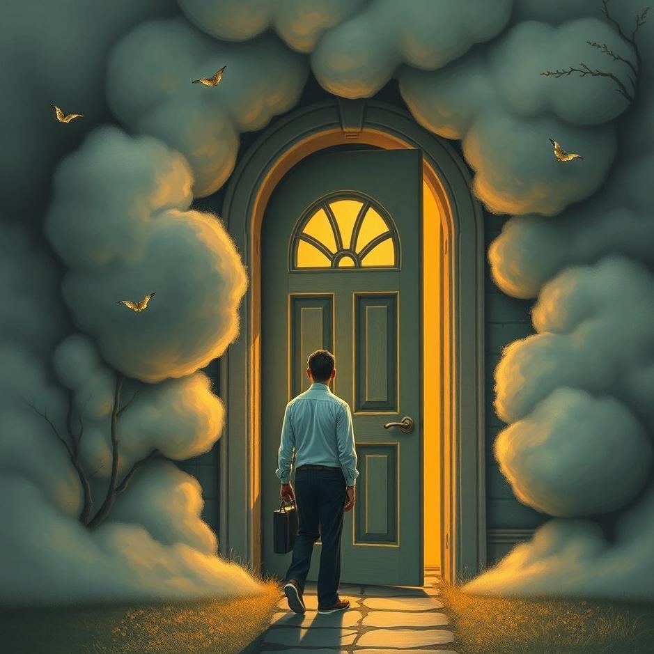 Dream : Creditor coming to the door in a dream