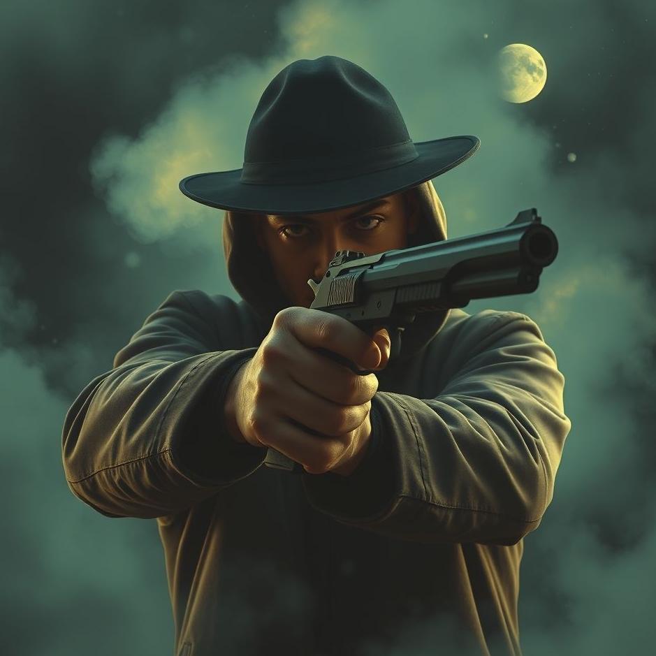 Dream : Criminal with a gun in a dream