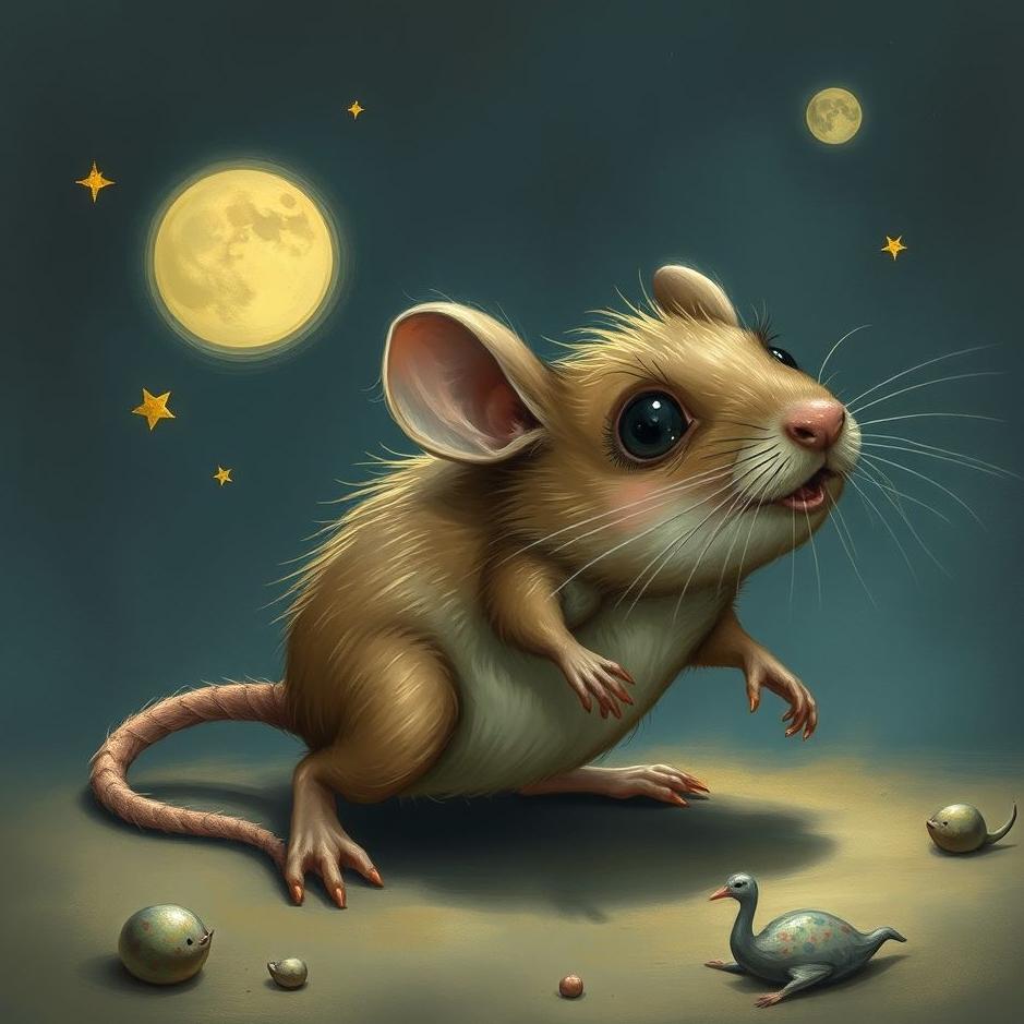 Dream : Crippled mouse in a dream