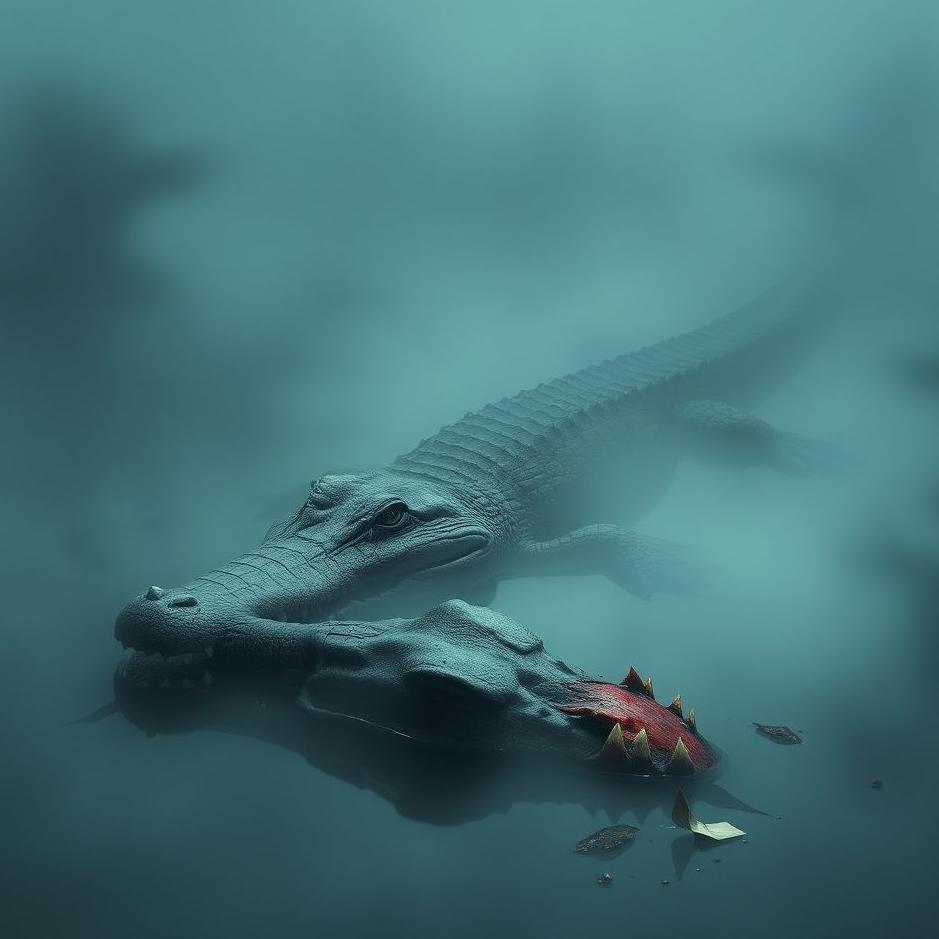 Dream : Crocodile with its head cut off in a dream