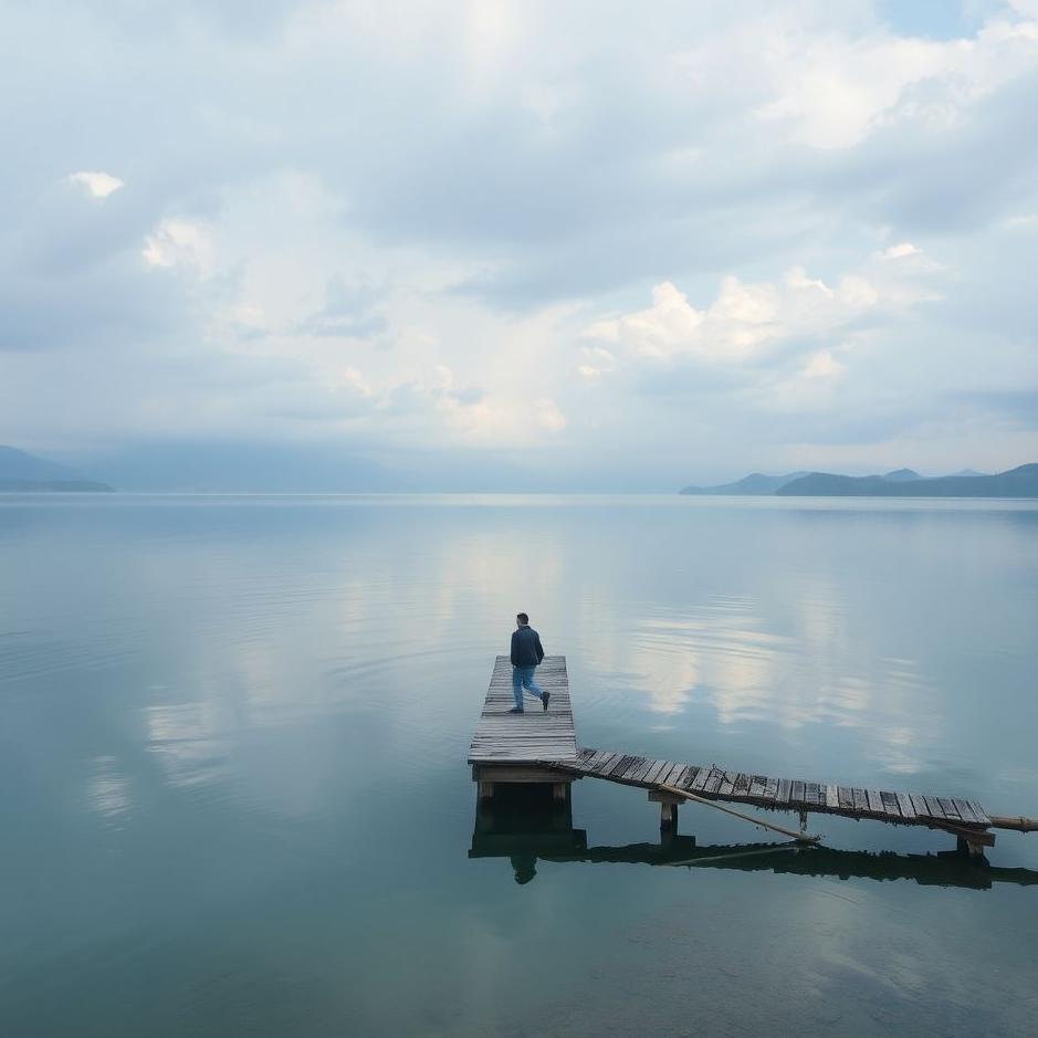 Dream : Crossing over a lake in a dream