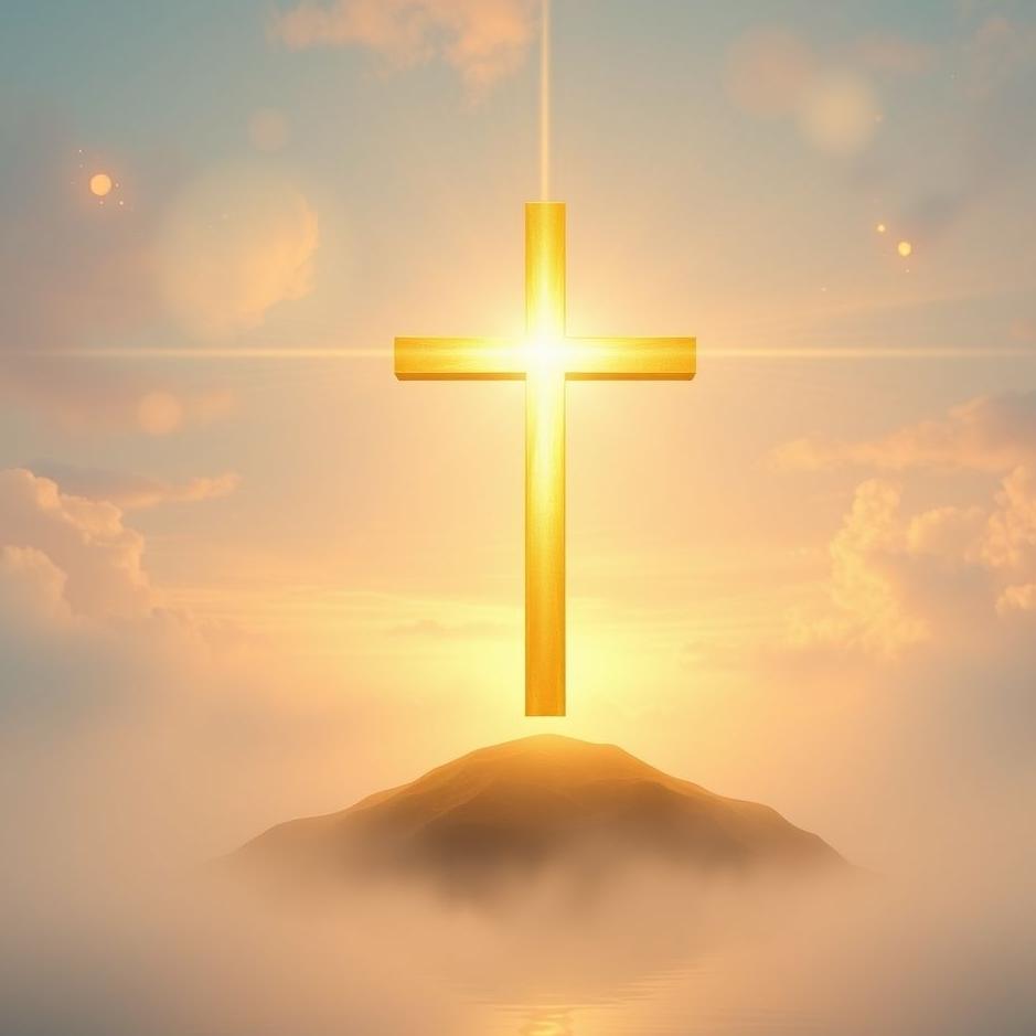 Dream : Crossing the golden cross in a dream