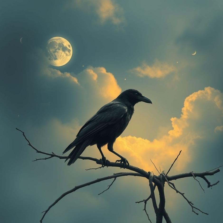 Dream : Crow at work in a dream