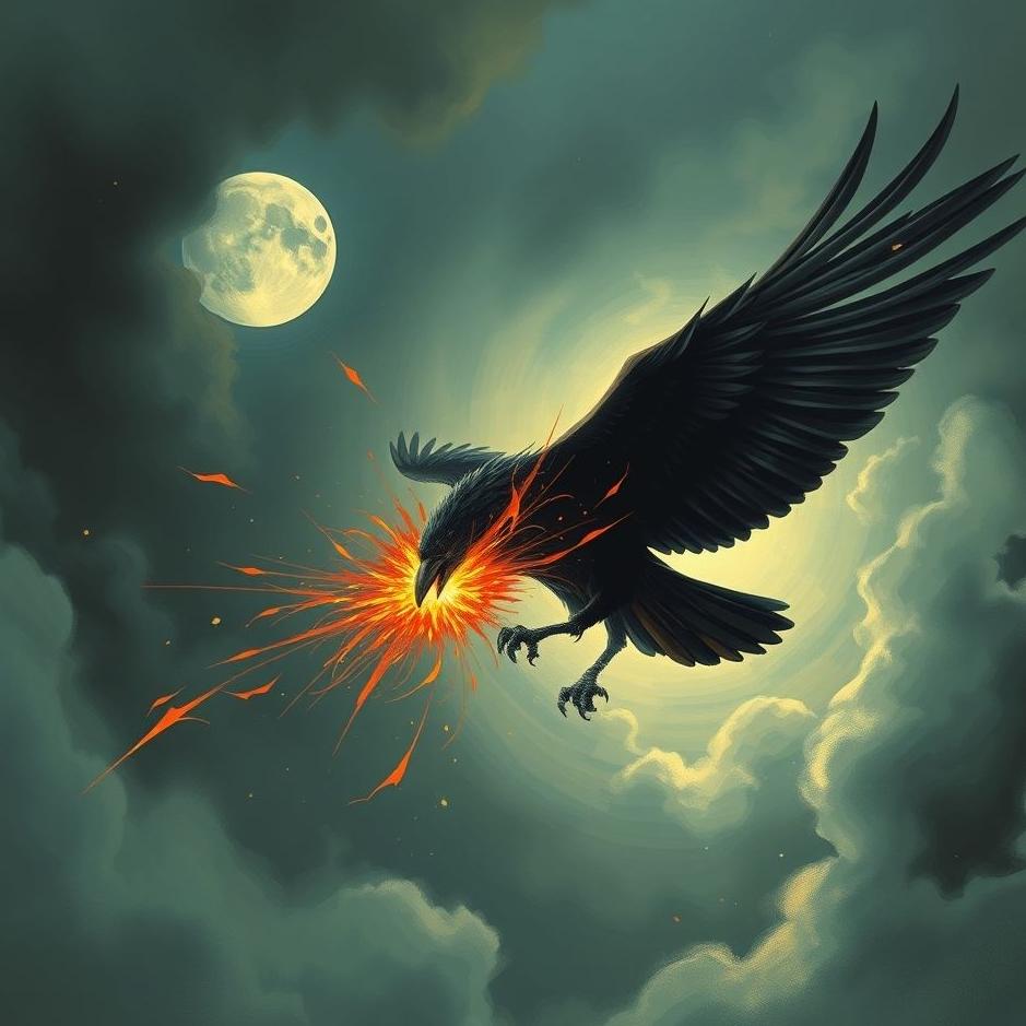 Dream : Crow attacking in a dream