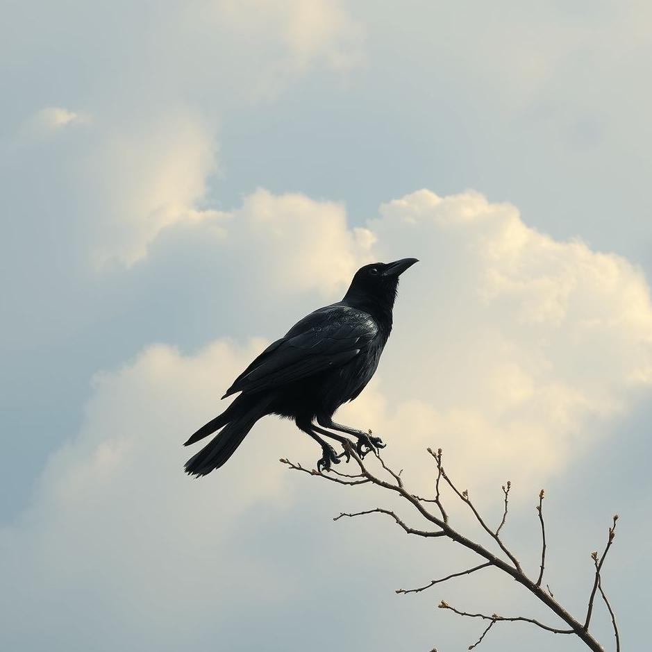 Dream : Crow crowing in a dream