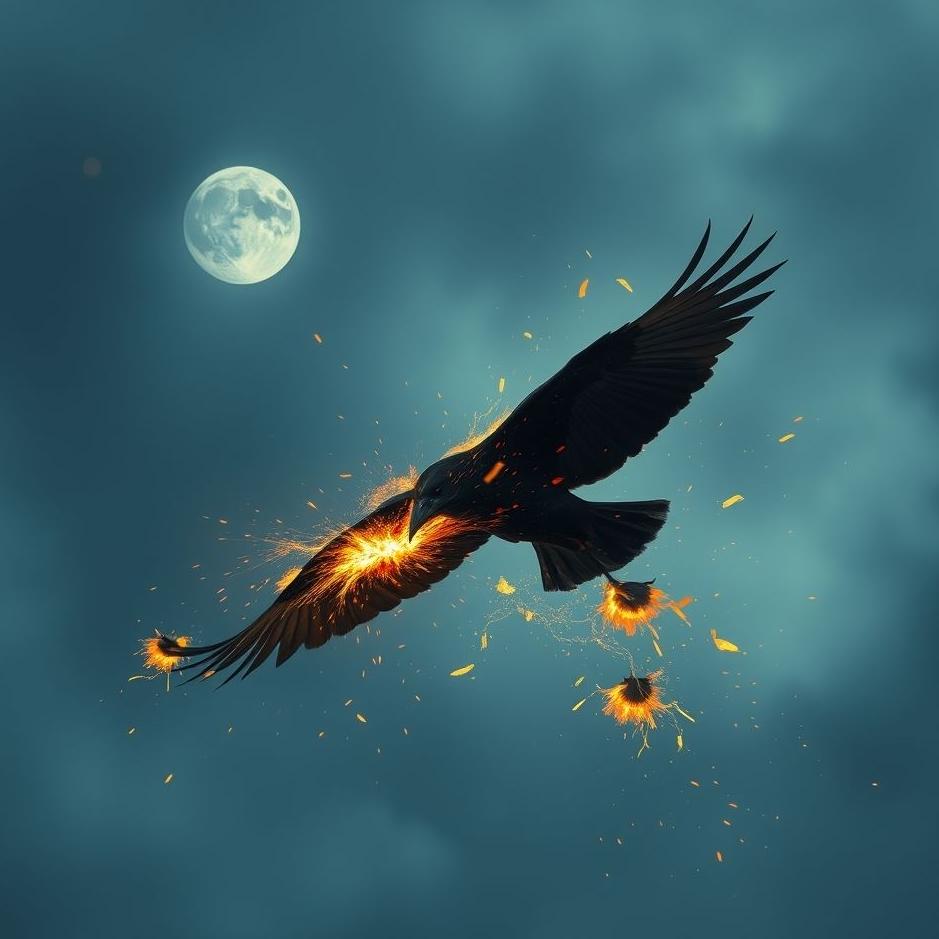 Dream : Crow strike in a dream