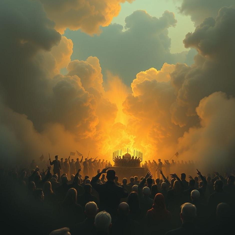 Dream : Crowd and a funeral in a dream