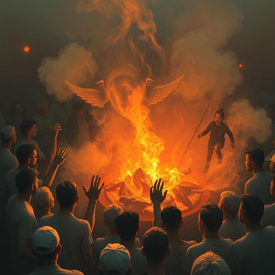 Dream : Crowd and meat in a dream