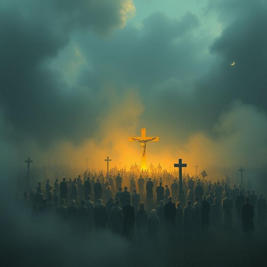 Dream : Crowd in a grave in a dream