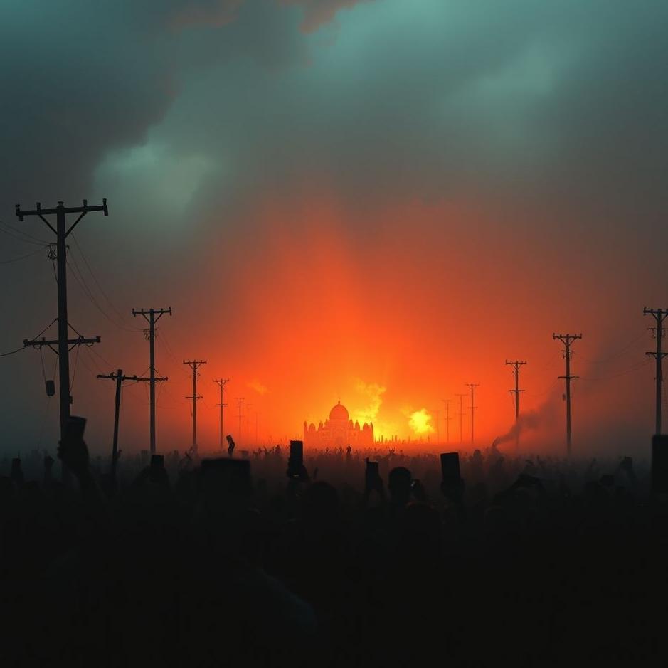 Dream : Crowd like the apocalypse in a dream