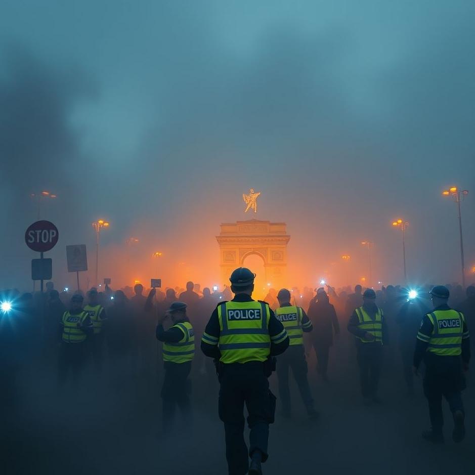 Dream : Crowd of police in a dream
