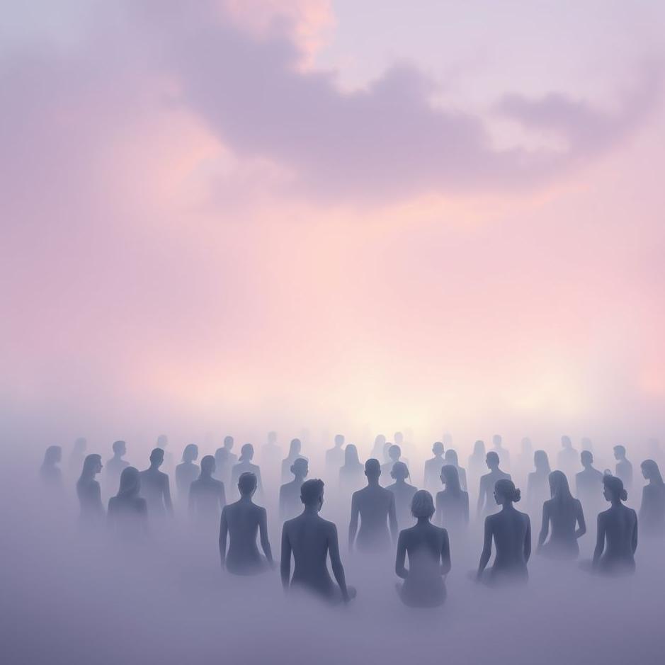 Dream : Crowd sitting in a dream