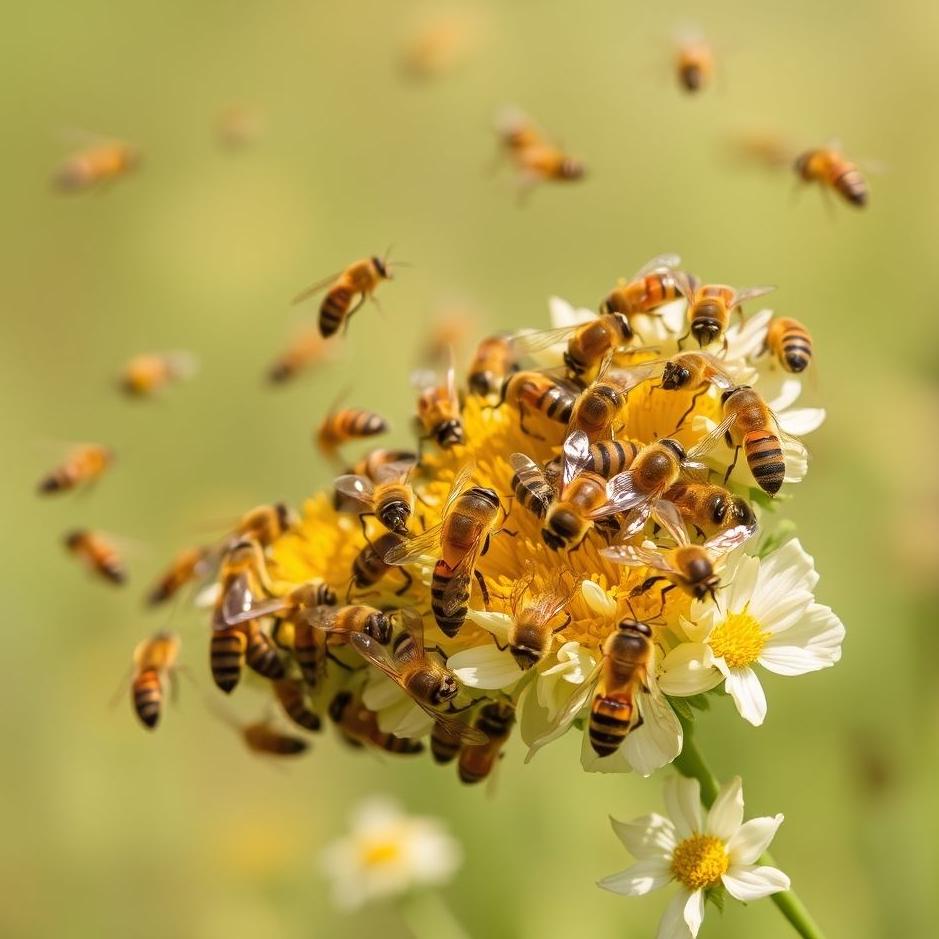 Dream : Crowded bees in a dream
