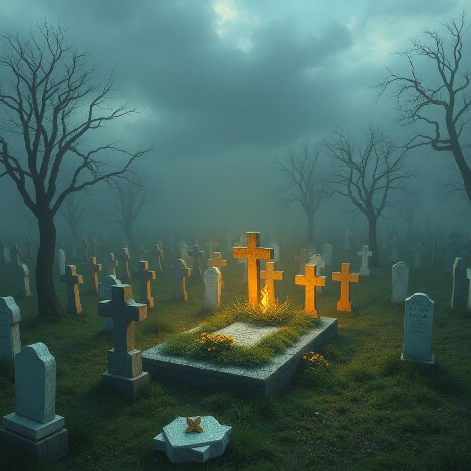 Dream : Crowded grave in a dream