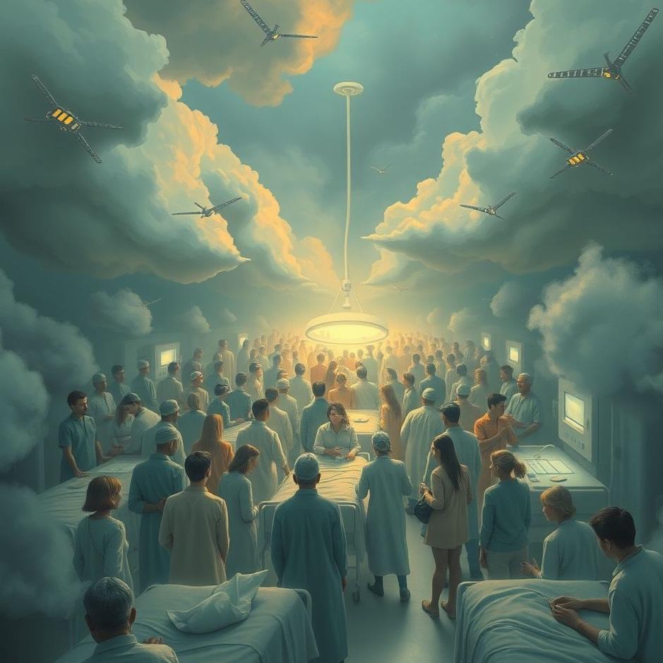 Dream : Crowded hospital in a dream
