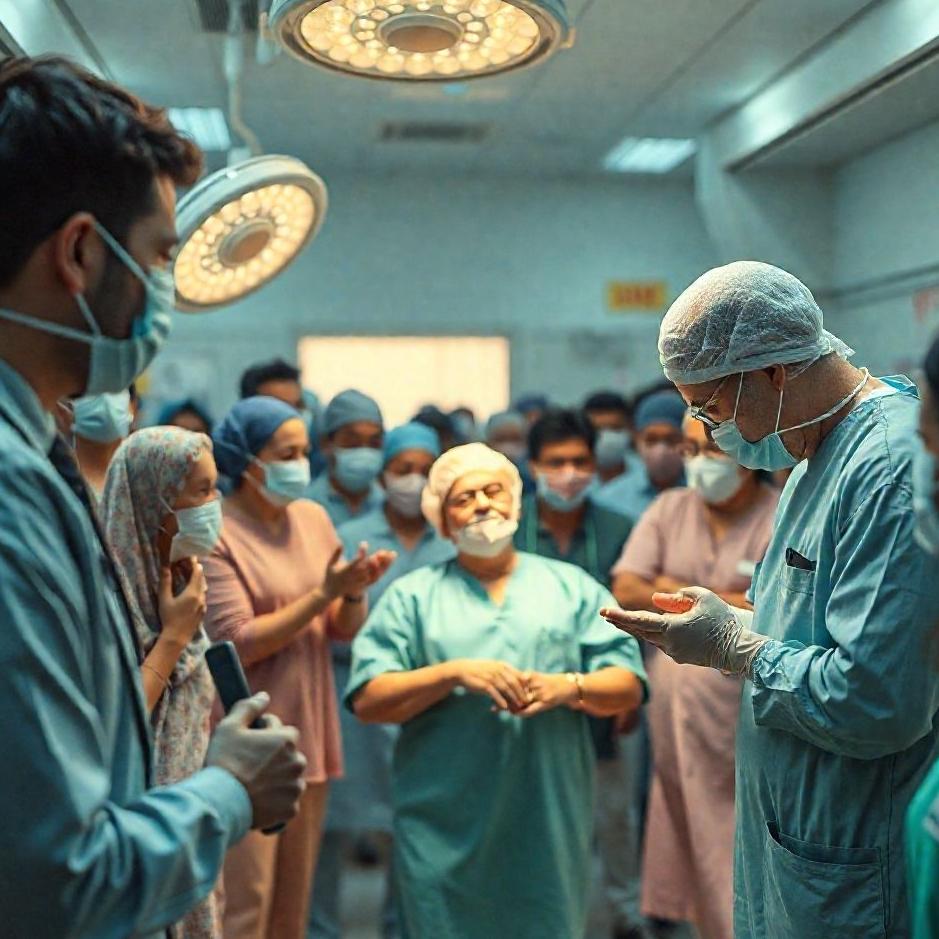 Dream : Crowded patient visit in a dream